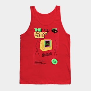 Robot Wars Machine Takeover Alien Robot Sci Fi Dreams Mr Robot Surreal Vintage Classic Tank Top